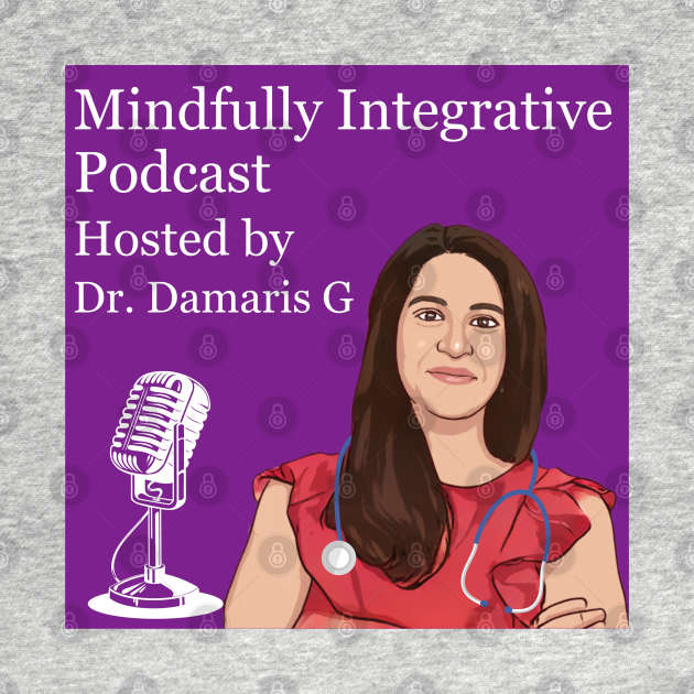 Cartoon Damaris Podcast 2 by mindfully Integrative 